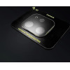 Wozinsky 9H tempered glass for iPhone 15 Plus Full Camera Glass - black