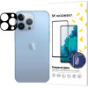 Wozinsky 9H tempered glass for iPhone 15 Pro Full Camera Glass - black