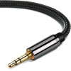 Wozinsky AUX cable angled (male-male) mini jack cable 2 m black - (WACSAB-2M)