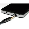 Wozinsky AUX cable angled (male-male) mini jack cable 2 m black - (WACSAB-2M)