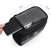Wozinsky bike handlebar bag with phone case 2l black - (WBB12BK)