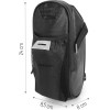 Wozinsky bike saddle bag 1.5 l black - (WBB20BK)