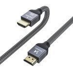 Wozinsky cable HDMI 2.1 8K 60 Hz 48 Gbps / 4K 120 Hz / 2K 144 Hz 1 m Silver - (WHDMI-10)