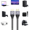 Wozinsky cable HDMI 2.1 8K 60 Hz 48 Gbps / 4K 120 Hz / 2K 144 Hz 2 m silver - (WHDMI-20)