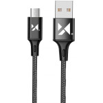 Wozinsky cable USB - microUSB 2,4A 1m black - (WUC-M1B)