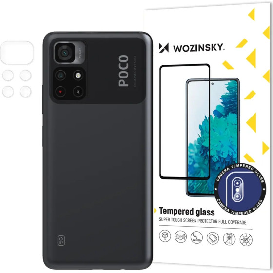 Wozinsky Camera Glass 9H Full Camera Tempered Glass for Xiaomi Poco M4 Pro 5G Camera - (Wozinsky Camera glass lens protection Xiaomi Poco M4 Pro 5G)