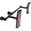 Wozinsky dual car phone holder for headrest black - (WTHBK1)