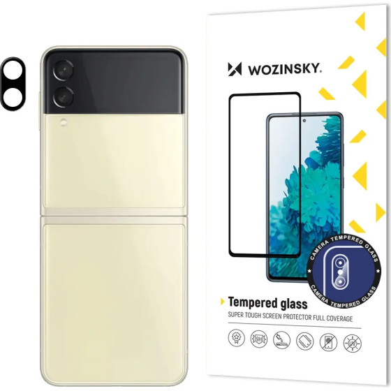 Wozinsky Full Camera Glass 9H Full Camera Tempered Glass for Samsung Galaxy Z Flip 3 - (Wozinsky Full Camera Glass SAMSUNG Z FLIP 3)