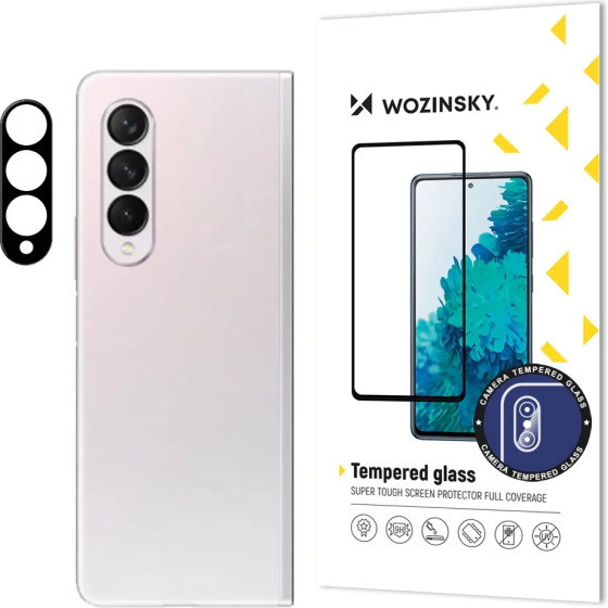 Wozinsky Full Camera Glass 9H Full Camera Tempered Glass for Samsung Galaxy Z Fold 3 - (Wozinsky Full Camera Glass SAMSUNG Z FOLD 3)