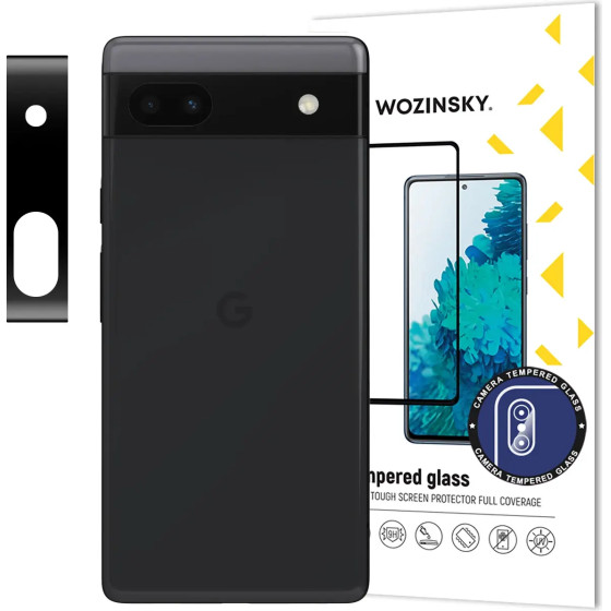 Wozinsky Full Camera Glass tempered glass for Google Pixel 6a for 9H camera - (Wozinsky Full Camera Glass Google Pixel 6A)