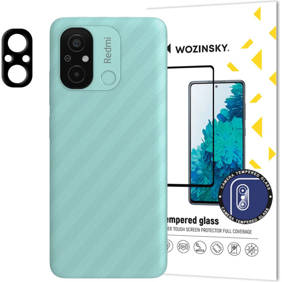 Wozinsky Full Camera Glass Tempered Glass for Xiaomi Redmi 11A / Poco C55 / Redmi 12C for 9H Camera - (Wozinsky Full Camera Glass Xiaomi Redmi 11A/Redmi 12C/Poco C55)