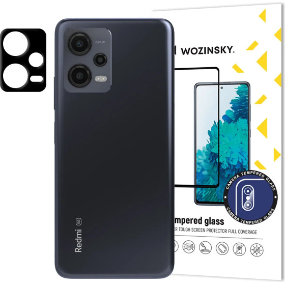 Wozinsky Full Camera Glass Tempered Glass for Xiaomi Redmi Note 12 5G / Poco X5 5G Camera 9H - (Wozinsky Full Camera Glass Xiaomi Redmi Note 12 5G/Poco X5 5G)