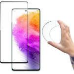 Wozinsky Full Cover Flexi Nano glass film tempered glass with a frame for Samsung Galaxy A73 transparent - (Wozinsky Full Cover Flexi Nano Glass Samsung A73)