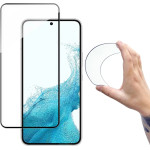 Wozinsky Full Cover Flexi Nano Glass Film Tempered Glass With Frame For Samsung Galaxy S22 + (S22 Plus) Transparent - (Wozinsky Full Cover Flexi Nano Glass Samsung S22 Plus)