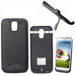 SAMSUNG S4 MINI EXTERNAL(CASE BATTERY+STAND)3000MAH LI-POL BLACK