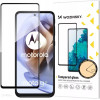 Wozinsky Full Glue Moto G51 Full Screen Tempered Glass with Black Frame - (Glass Full glue MOTO G51 black OEM)