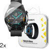 Wozinsky Full Glue Tempered Glass for Huawei Watch GT 2 / GT 2 Pro 46mm (2 pcs.) - (2x Wozinsky Full Glue Huawei Watch GT 2 / GT 2 Pro (46 mm))