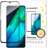Wozinsky Full Glue Tempered Glass Infinix Note 12 G96 Full Screen Protector Black (case friendly)