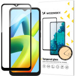 Wozinsky Full Glue Tempered Glass Tempered Glass For Xiaomi Redmi A2 / Redmi A1 9H Full Screen Cover With Black Frame - (Wozinsky Tempered glass Full Glue Xiaomi Redmi A1/A2 Black)
