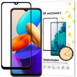 Wozinsky Full Glue tempered glass Vivo Y35 / Y22 / Y22s full screen with frame black (case friendly)