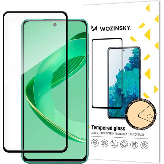 Wozinsky Full Glue tempered glass with black frame for Huawei Nova 11 SE - (Wozinsky Tempered glass Full Glue HUAWEI NOVA 11 SE Black)