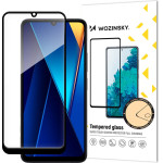Wozinsky Full Glue Tempered Glass with Black Frame for Xiaomi POCO C65/Redmi 13C - (Wozinsky Tempered glass Full Glue Xiaomi POCO C65/Redmi 13C Black)