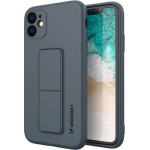 Wozinsky Kickstand Case silicone case with stand for iPhone 11 Pro Max navy blue - (Wozinsky Kickstand iPhone 11 Pro Max Navy Blue)