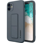 Wozinsky Kickstand Case silicone case with stand for iPhone 11 Pro navy blue - (Wozinsky Kickstand iPhone 11 Pro Navy Blue)
