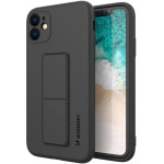 Wozinsky Kickstand Case Silicone Stand Cover Cover for Xiaomi Redmi 10X 4G / Xiaomi Redmi Note 9 Black - (Wozinsky Kickstand Xiaomi Redmi Note 9 Black)
