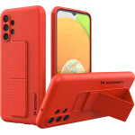 Wozinsky Kickstand Case Silicone Stand Cover for Samsung Galaxy A13 5G Red - (Wozinsky Kickstand Samsung A13 Red)
