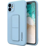 Wozinsky Kickstand Case Silicone Stand Cover for Samsung Galaxy A32 4G Light Blue - (Wozinsky Kickstand Samsung A32 4G Sky Blue)