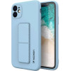 Wozinsky Kickstand Case Silicone Stand Cover for Samsung Galaxy A72 4G Light Blue - (Wozinsky Kickstand Samsung A72 4G Sky Blue)