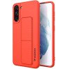 Wozinsky Kickstand Case Silicone Stand Cover for Samsung Galaxy S21 + 5G Red - (Wozinsky Kickstand Samsung S21 Plus Red)