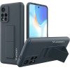 Wozinsky Kickstand Case Silicone Stand Cover for Xiaomi Poco M4 Pro 5G Navy Blue - (Wozinsky Kickstand Xiaomi Poco M4 Pro 5G Navy Blue)
