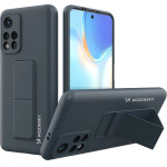 Wozinsky Kickstand Case Silicone Stand Cover for Xiaomi Poco M4 Pro 5G Navy Blue - (Wozinsky Kickstand Xiaomi Poco M4 Pro 5G Navy Blue)
