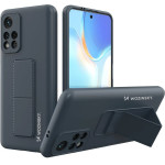 Wozinsky Kickstand Case silicone stand cover for Xiaomi Redmi 10 navy blue - (Wozinsky Kickstand Xiaomi Redmi 10 Navy Blue)