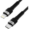 Wozinsky Lightning / USB-C PD 30W cable 1 m - black - (WNBCL1)