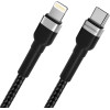 Wozinsky Lightning / USB-C PD 30W cable 1 m - black - (WNBCL1)