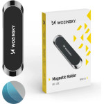 Wozinsky Magnetic Dashboard Mount Adhesive Black (WMH-01) - (Wozinsky WMH-01 magnetic 3M-tape Holder kit)