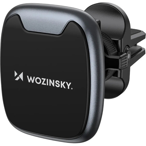 Wozinsky magnetic phone holder for car air vent - black - (WUMTK)