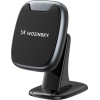 Wozinsky magnetic phone holder for car dashboard - black - (WUMTD)