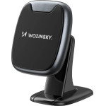 Wozinsky magnetic phone holder for car dashboard - black - (WUMTD)
