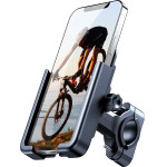 Wozinsky metal bicycle phone holder, scooters black - (WBHBK3)