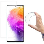 Wozinsky Nano Flexi Hybrid Flexible Glass Film Samsung Galaxy A73 Tempered Glass - (Wozinsky Tempered glass Nano Samsung A73)