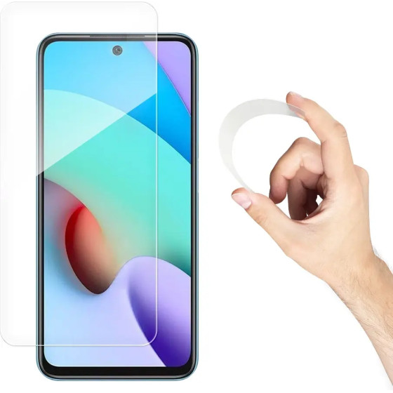 Wozinsky Nano Flexi Hybrid Flexible Glass Film Xiaomi Redmi 10 Tempered Glass - (Wozinsky Tempered glass Nano Xiaomi Redmi 10)