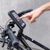 Wozinsky phone holder for bike, motorcycle, scooters black - (WBHBK7)