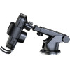 Wozinsky Phone Holder with 15W Inductive Charger for Car Dashboard - Black - (WUMID)