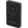 Wozinsky Powerbank 22.5W PD Qi2 10000 mAh, with stand, 1x USB-A, 1x USB-C - black - (WLWP-10KA0Y3S)