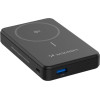 Wozinsky Powerbank 22.5W PD Qi2 10000 mAh, with stand, 1x USB-A, 1x USB-C - black - (WLWP-10KA0Y3S)