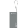 Wozinsky Powerbank K65+ 65W 30000mAh 2x USB-C, 1x USB-A 65W - black - (WK65Y+S)
